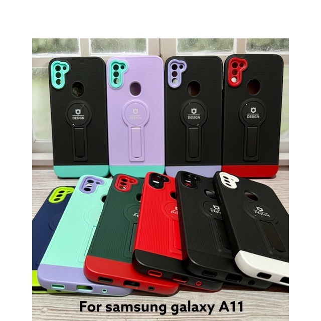 Case Samsung Galaxy A11 / Casing Samsung Galaxy A11 Casing Standing Soft Case Pelindung Kamera
