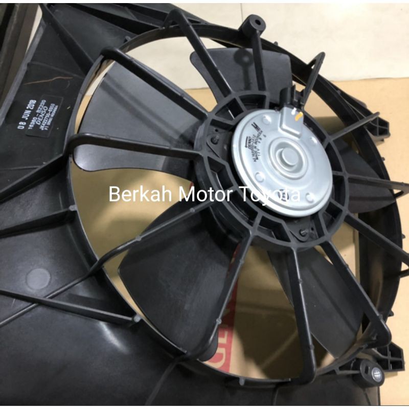 Shroud Fan Rumah Kipas Radiator Set Avanza Xenia 1300 1300cc 2007 2008 2009 2010 2011 Original