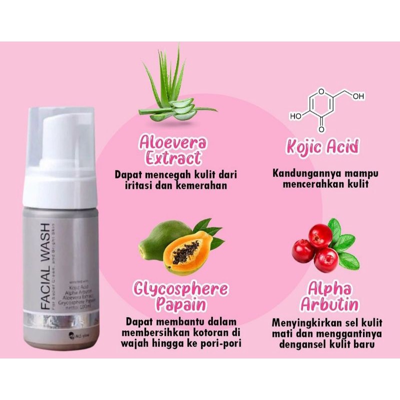 FACIAL WASH MS GLOW/FACIAL WASH/MS GLOW FACIAL WASH
