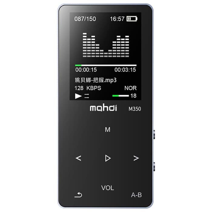 Media Player - Music Player - Mp3 Player Mahdi Mp3 Player Hifi Dap Metal Touch Button 8Gb - M350
