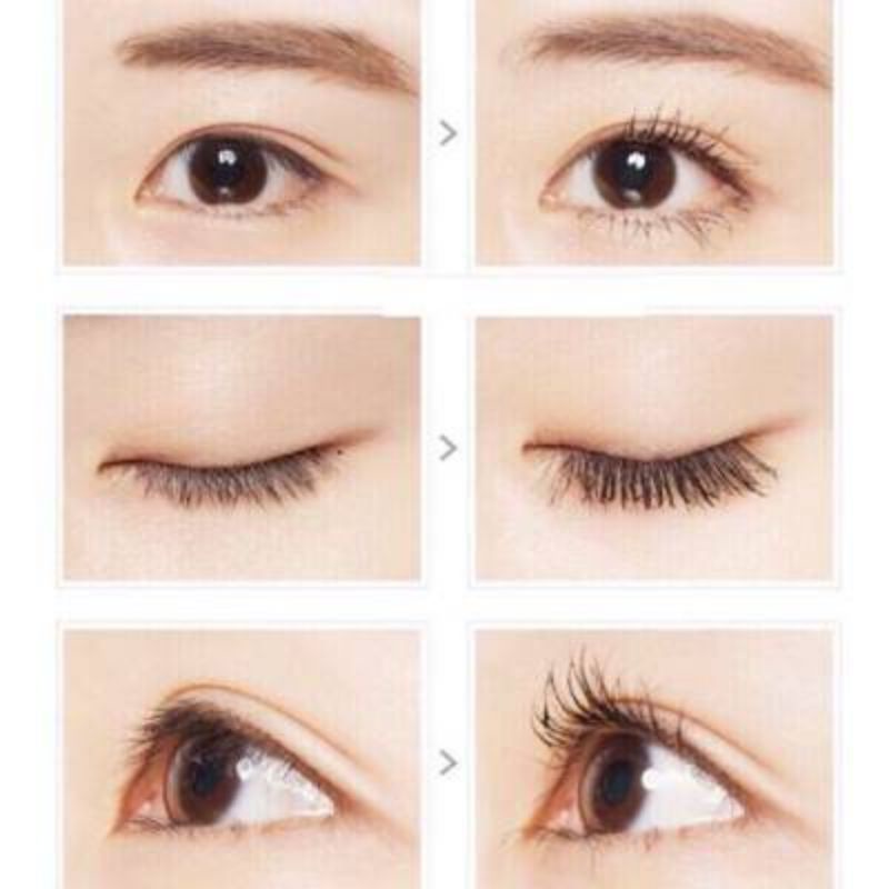 Maskara Lameila 2 Warna Lameila Mascara Waterproof 3D Lash Long Curling