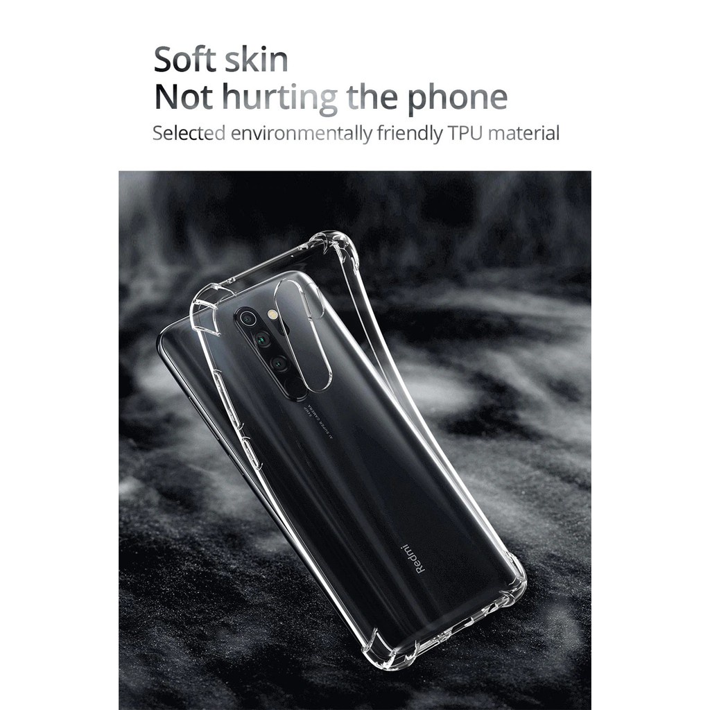 Redmi Note 8 Pro Case Softcase Anticrack Case Casing Redmi Note 8 Pro