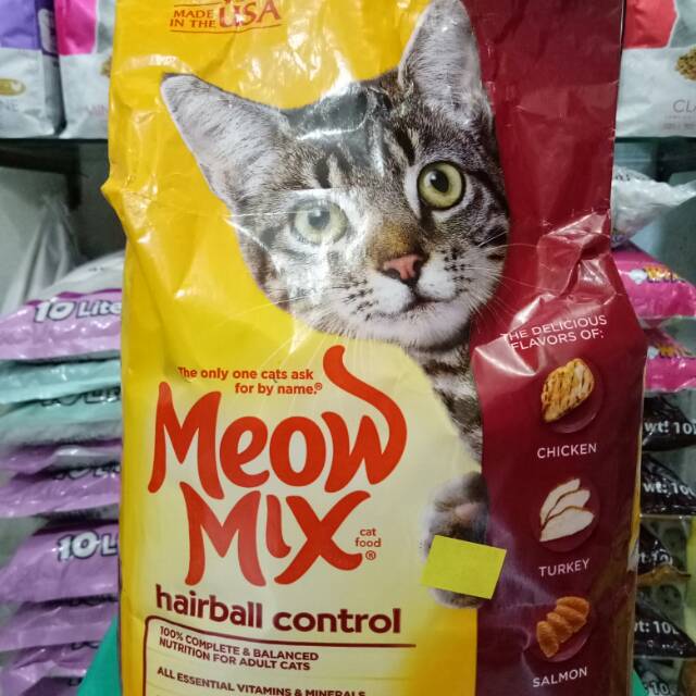 meow mix hairball