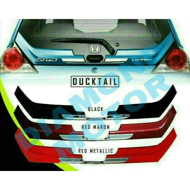 ducktail honda brio