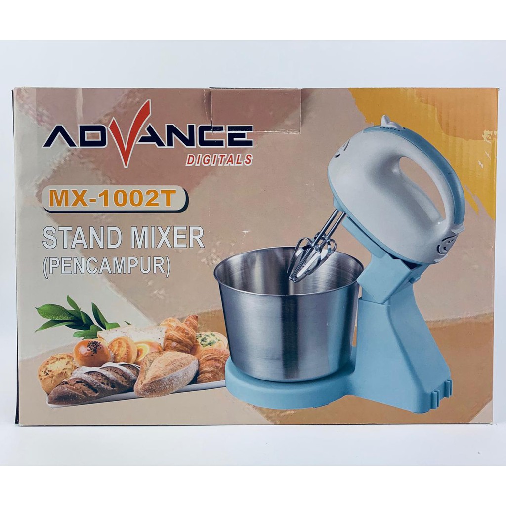 STAND MIXER ADVANCE DIGITALS MX-1002T