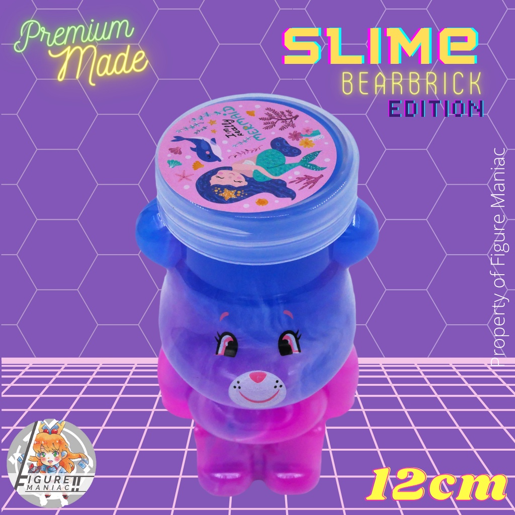 Figure Maniac - Slime Bear Brick Edition Tabung Edition 12 cm Import Premium