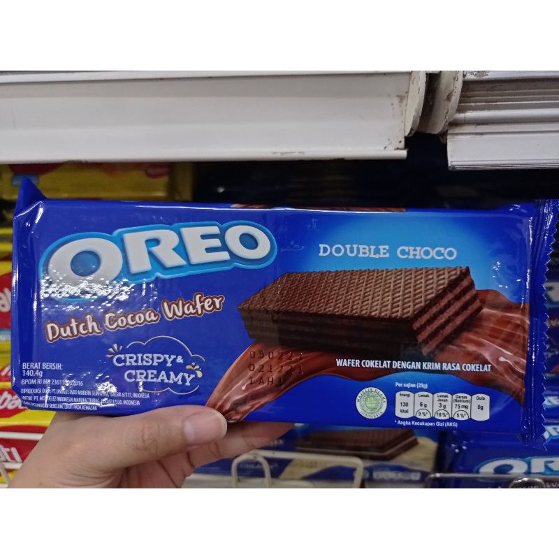 

Oreo Dutch Cocoa Wafer 140,4 gram Choco Vanila / Double Choco