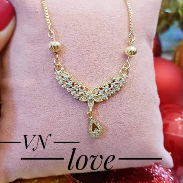 Xuping kalung lapis emas 24k