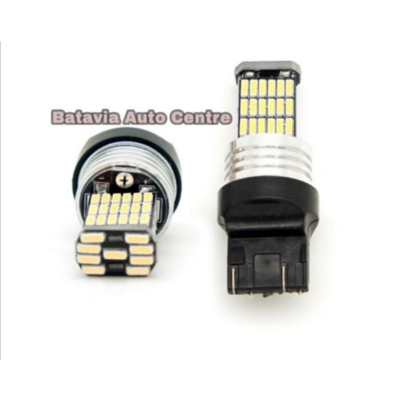 T20 AUTOVISION LED (7443) 45SMD LAMPU REM KEDIP