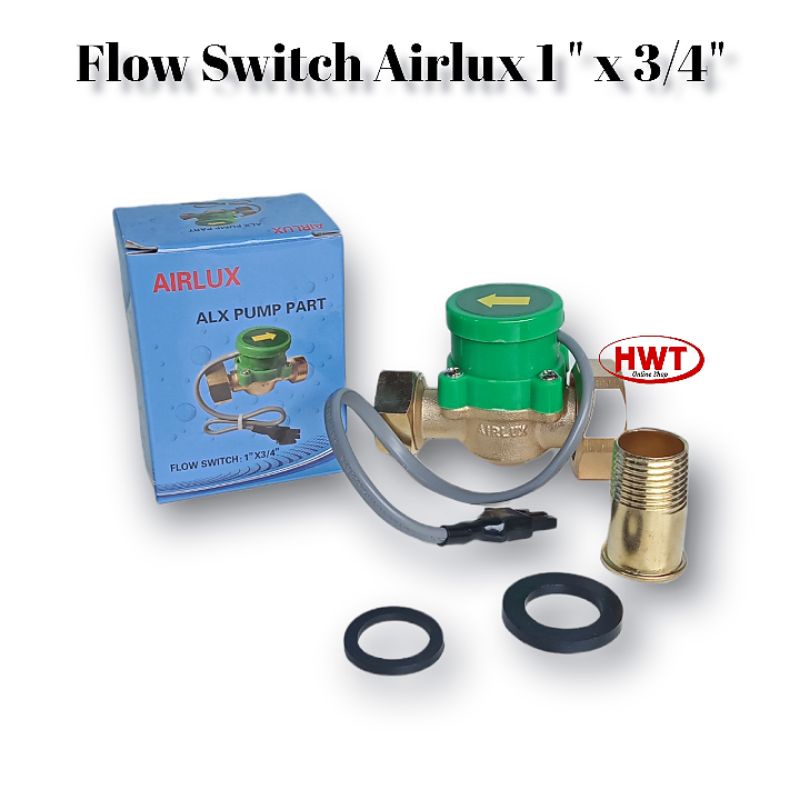 Flow Switch Otomatis Pompa Dorong Air 1 Inchi - 3/4 Inchi Airlux