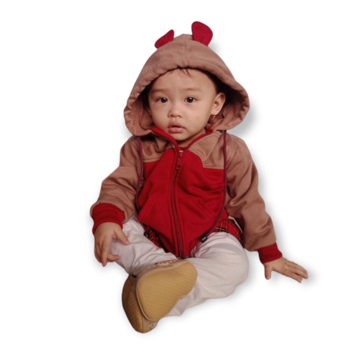 Jaket Bayi Newborn Karakter Kelinci-1