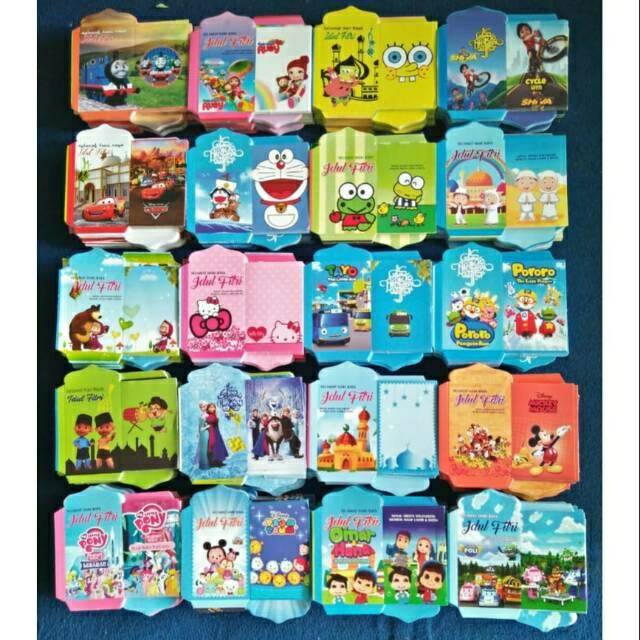 

Amplop lebaran 100 lembar free plastik ( masih bentuk lembaran)