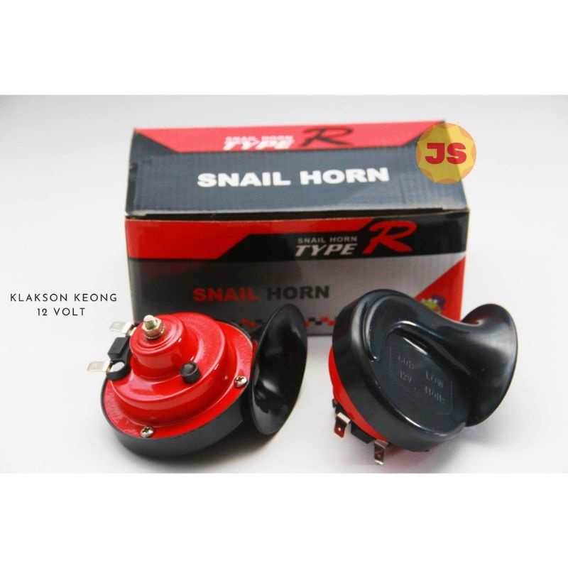 Klakson 12 volt 2 klakson tot tottt awet murah keras