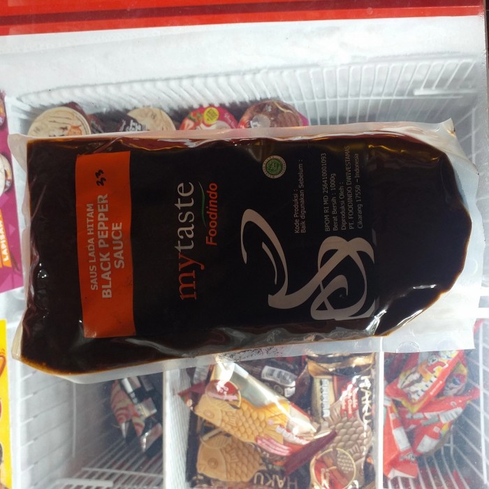 

Saus Lada Hitam MYTASTE Black Pepper Sauce 1kg
