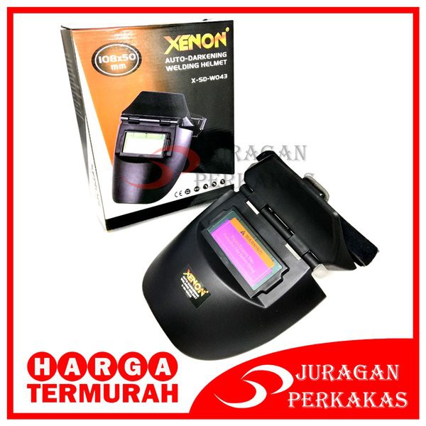 Kg78l Xenon Kedok Topeng Las Otomatis - Auto Darkening Welding Mask Helmet