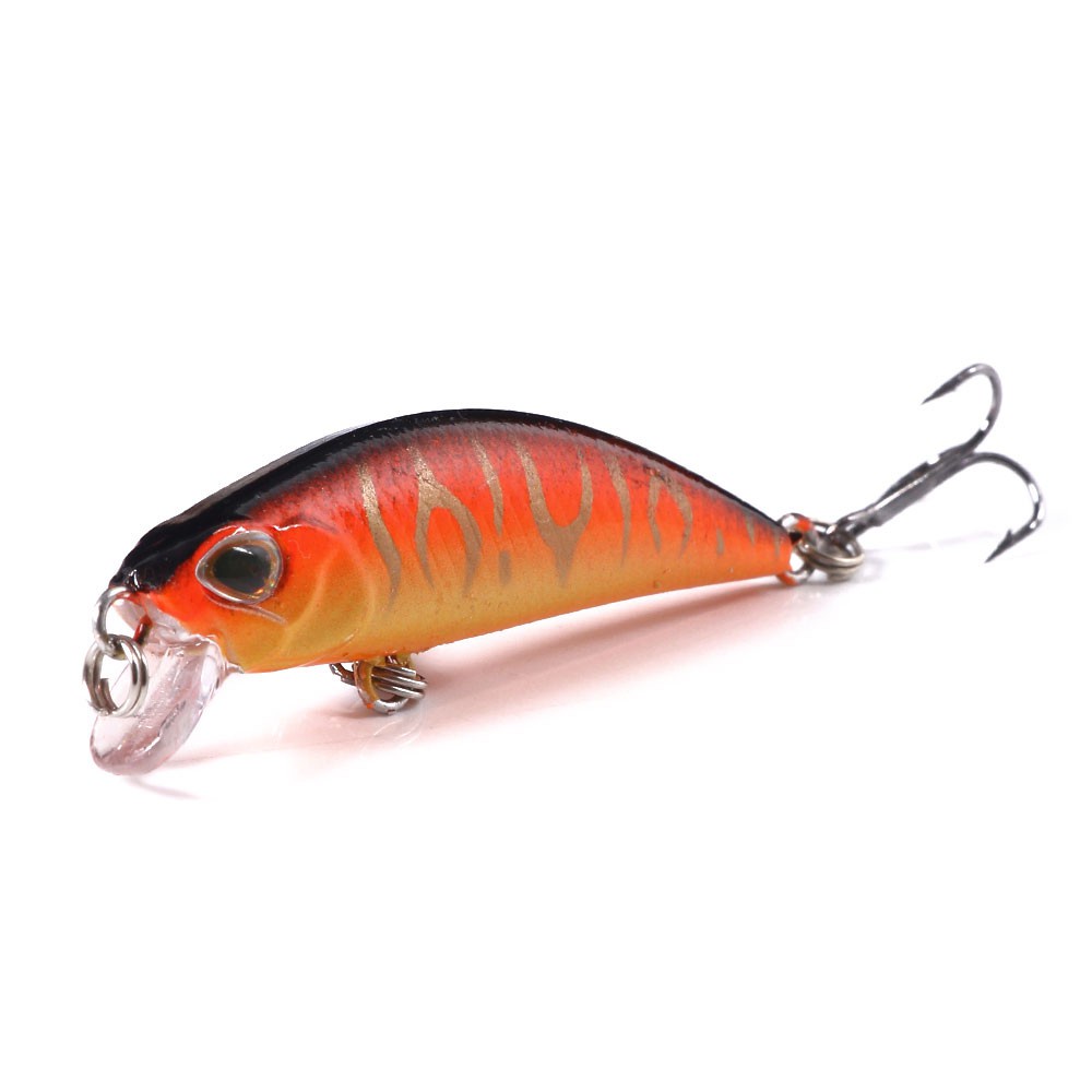 HENGJIA 5PCS/Box Fishing lures 58mm 5.4g Sinking Minnow lure Artificial Hard Baits Fishing Tackle