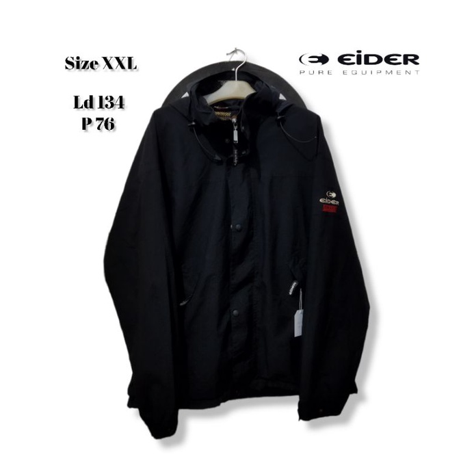 jaket outdoor second eider goretex size xxl