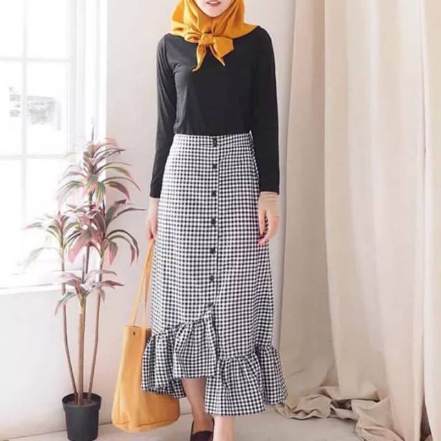 Rok tartan zara
