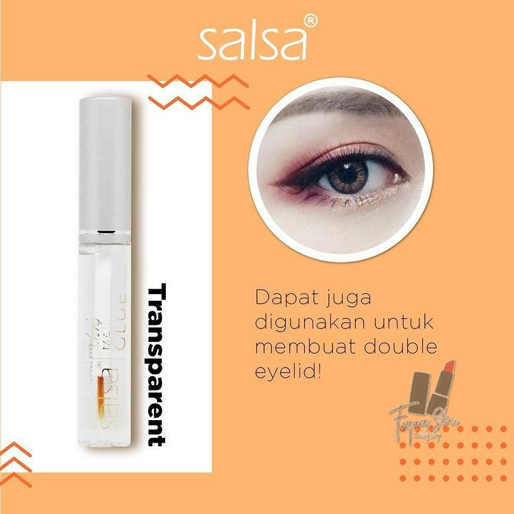 SALSA Strong Makeup Glue (Transparent) - Lem Bulu Mata transparant