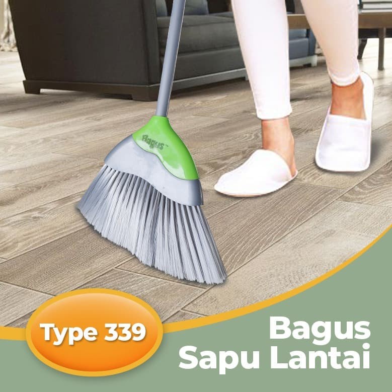 BAGUS SAPU LANTAI TYPE 339 - SAPU NYLON - SAPU BULU HALUS &amp; KUAT