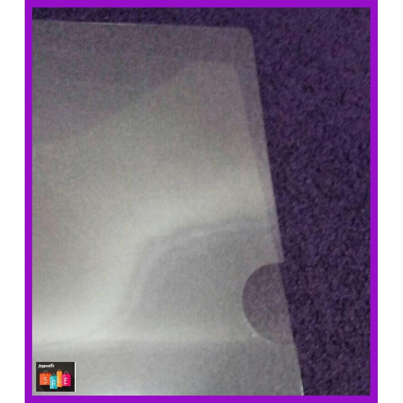 

DOCUMENTO- MAP L / CLEAR SLEEVE FELIX PLASTIK PUTIH BENING A4 / F4 - A EMPAT -ASLIII.