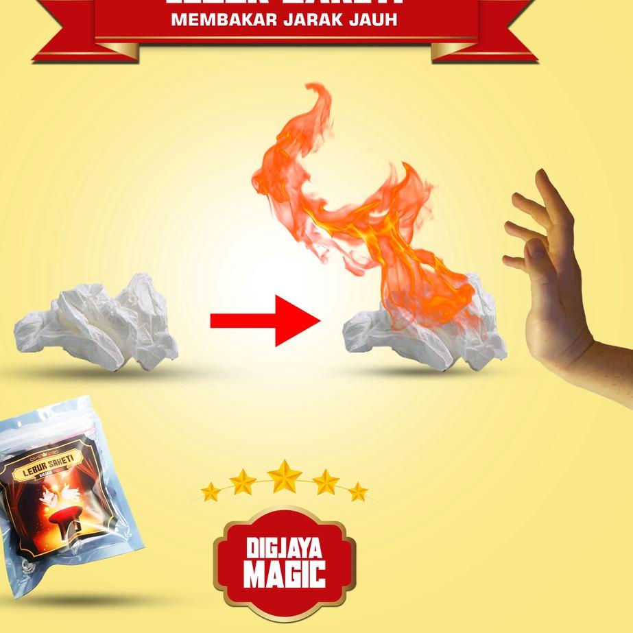 Modern.. ALAT SULAP LEBUR SAKETI PUKULAN API JARAK JAUH - SULAP API - DIGJAYA MAGIC