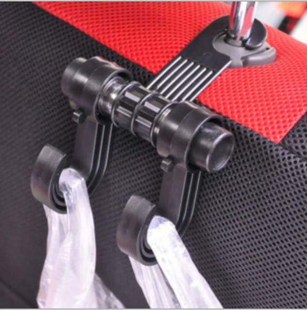 Gantungan Hanger Mobil Tas Belanja Rak Jok Car Organizer  Mobil