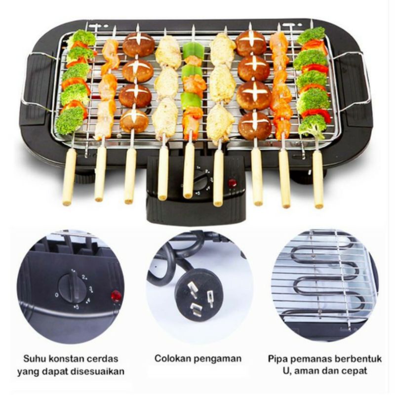 GSF Panggangan Sosis  Pemanggang  BBQ Listrik - 4835