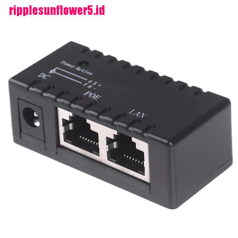 Injektor Pasif Untuk Kamera IP VoIP Ponsel Netwrok AP 12V