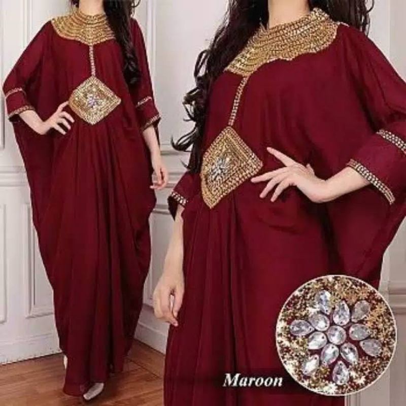 KAFTAN CLEOPATRA NAGITA, ASHANTY, SYAHRINI, GAMIS MUSLIM DEWASA