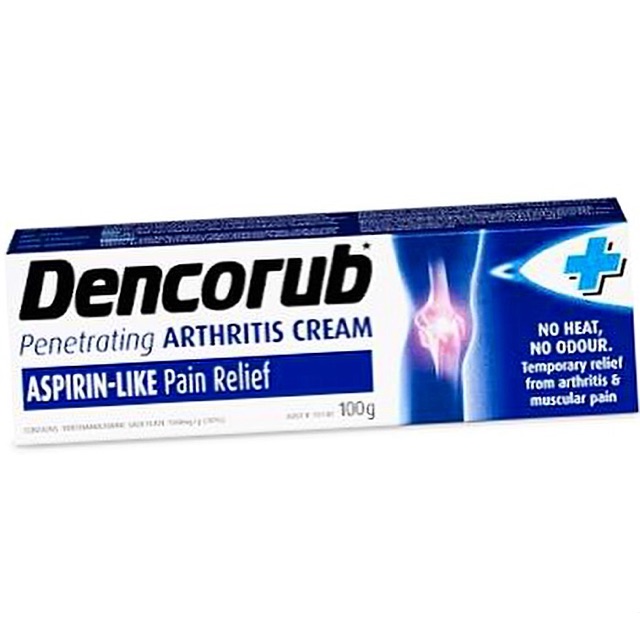 Jual Dencorub Arthritis Muscular Pain Cream 100gr Australia