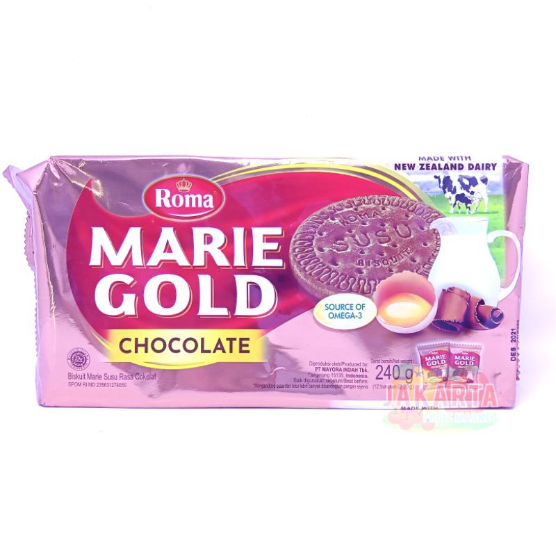 

(CAMILAN INSTAN) ROMA MARIE GOLD CHOCOLATE 240G