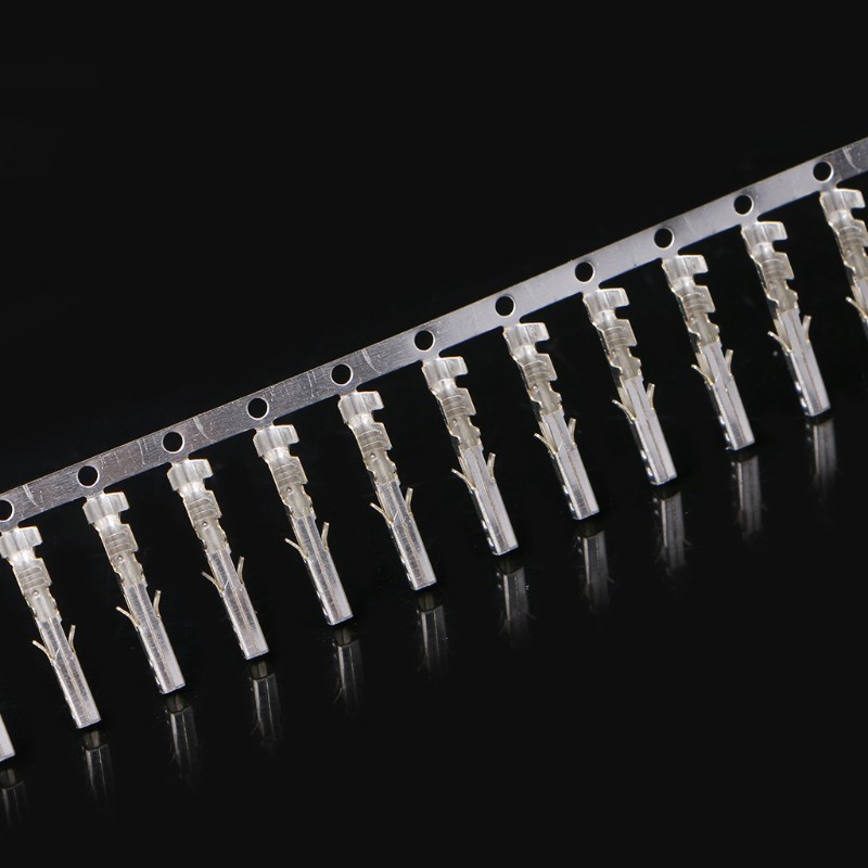 btsg 300 Pcs 4.2mm 5557 Computer Connector Terminals Female Needle Pin Low Foot