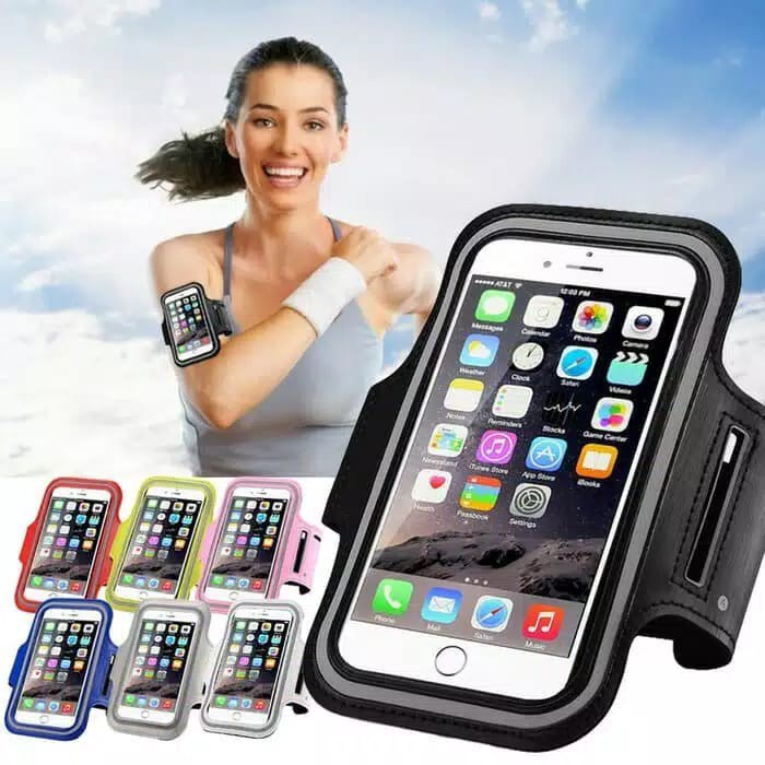 Tas Jogging Lengan Tas Lari HP Running Sport Arm Band Case Tas HP GYM MCY 344