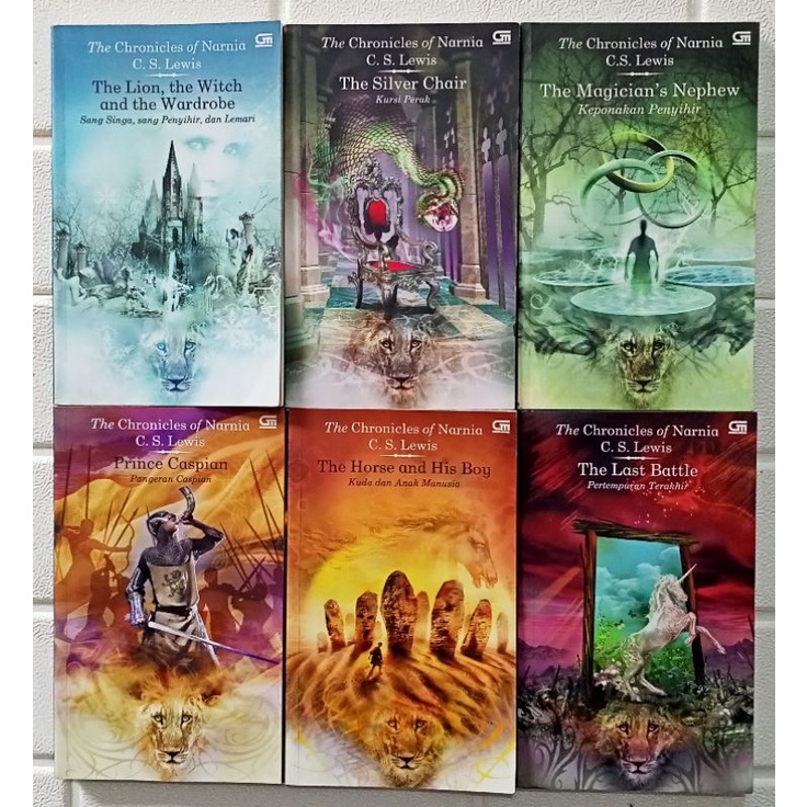 The Chronicles of Narnia Series (Ori, Bekas, Preloved) Novel Terjemah