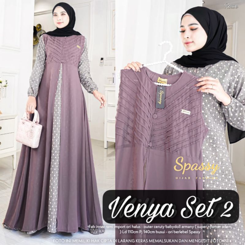 [RESTOK] CERUTY BABYDOLL || VENYA SET#2 ORIGINAL SPASSY