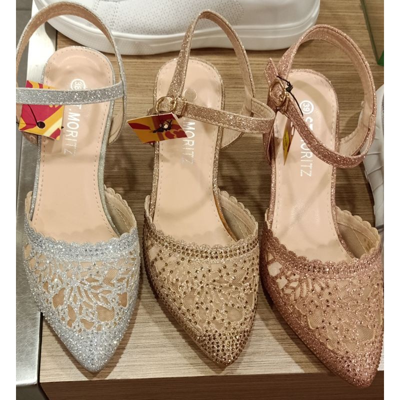 SEPATU PENGANTIN WANITA/SEPATU PESTA MEREK ST.MORITZ