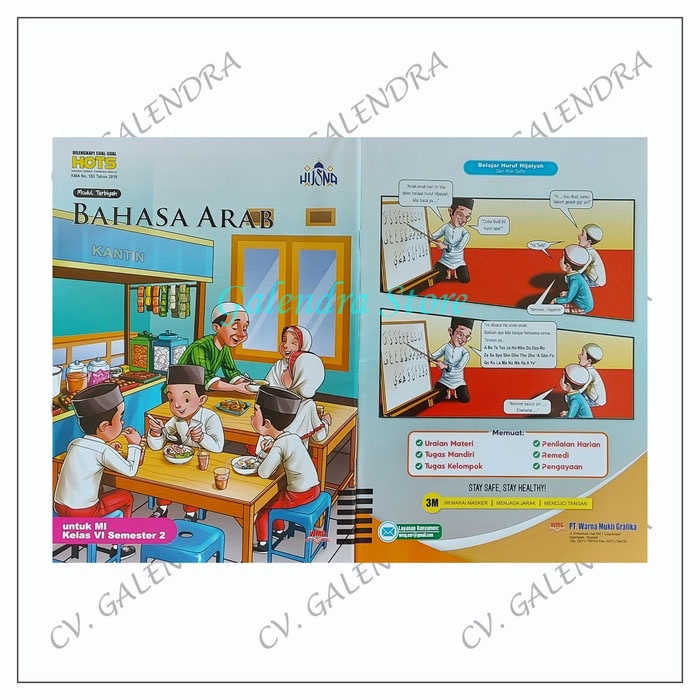 LKS Bhs Arab - Husna MI Kls 6 Semester 2