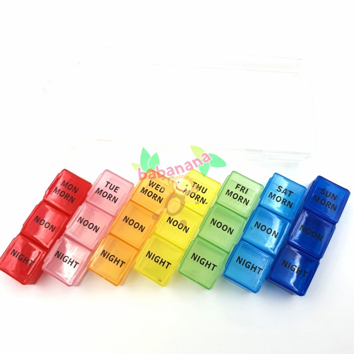 Kotak penyimpanan baut 21 sekat box sparepart set box screw obat