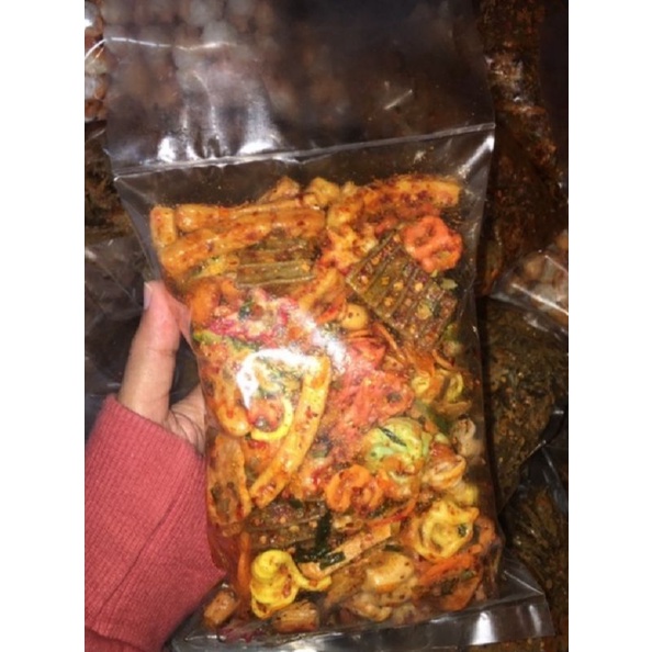 

SEBRING KERUPUK CAMPUR 250GR PEDAS EXTRA DAUN JERUK