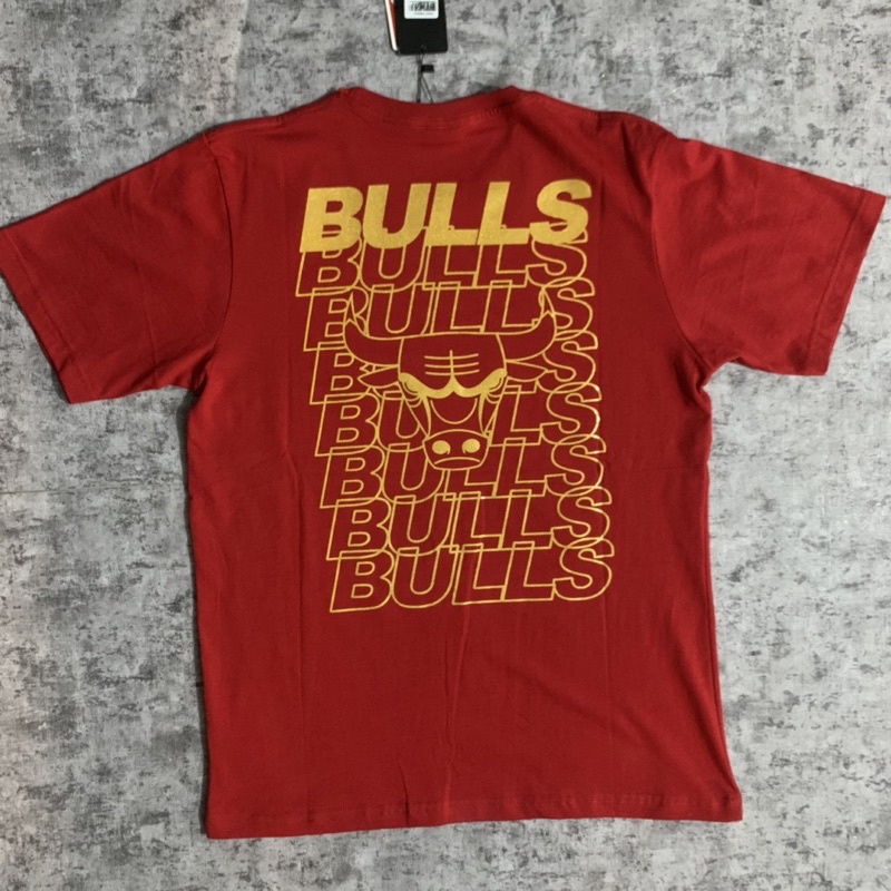 kaos Bulls NBA gold logo