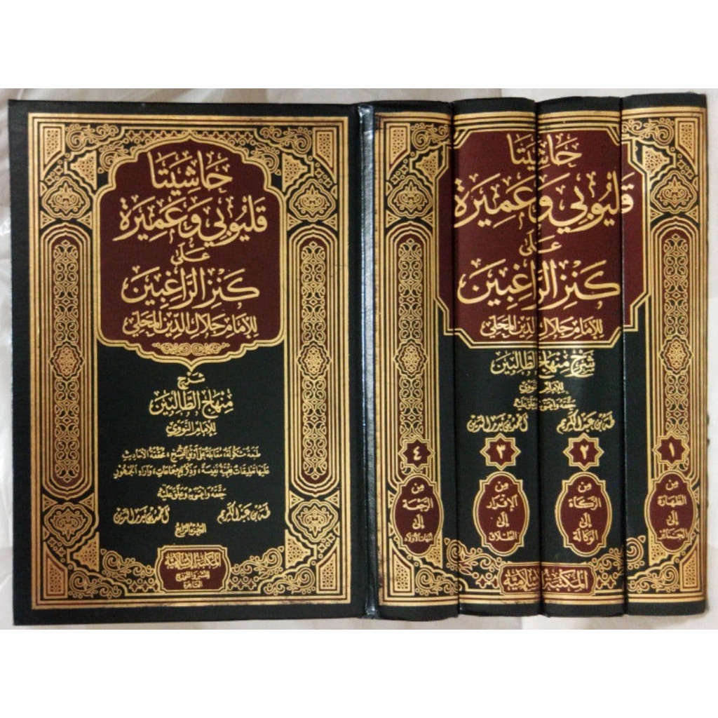 Hasyiah Qalyubi MI | حاشيتا قلوبي وعميرة على كنز الراغبين - المكتبة  الإسلامية