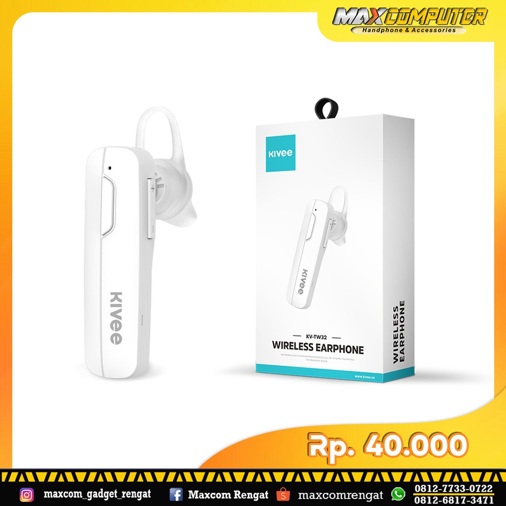 Earphone Wireless Kivee KV TW-32
