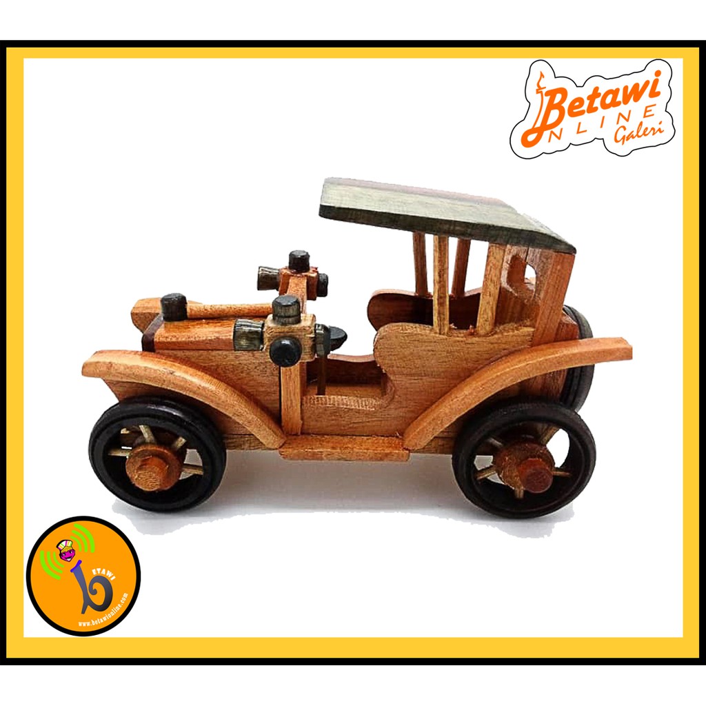 Miniatur Mobil Ontram Kayu Besar