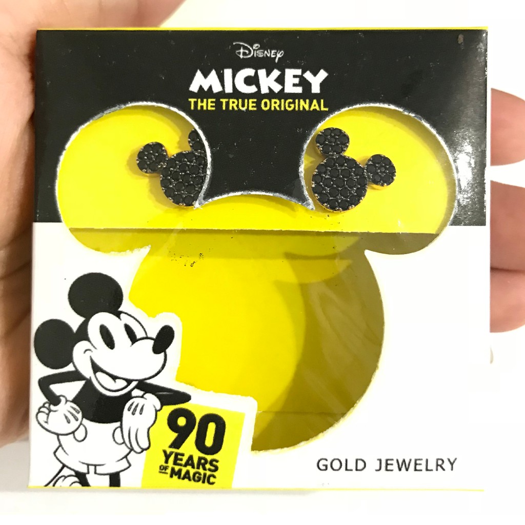Giwang UBS Edisi Mickey Disney (Emas Asli Kadar 750)