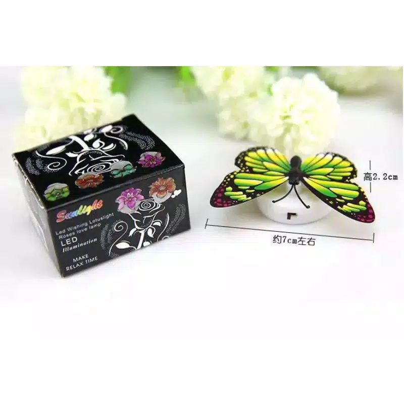 LAMPU LED BUTTERFLY LAMPU LED HIAS BUTTERFLY LAMPU TIDUR LED BUTTERFLY