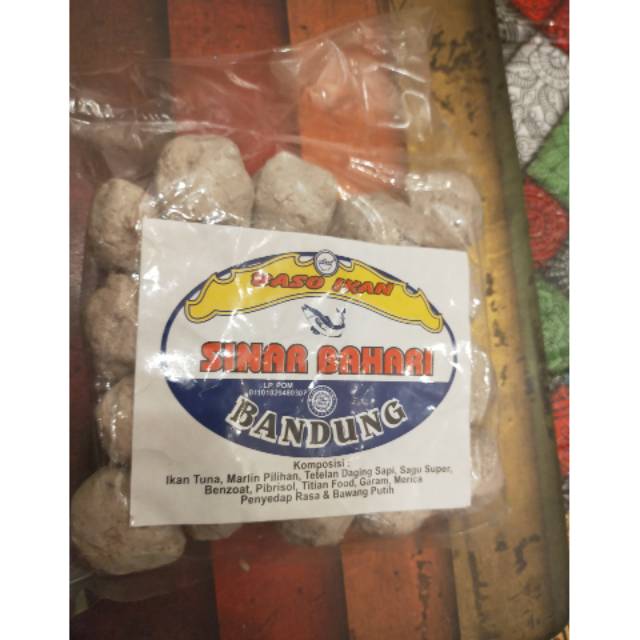 

Bakso ikan sinar bahari putih