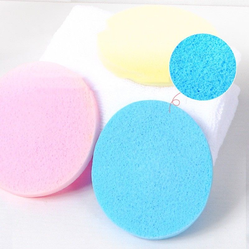 Makassar V124 Sponge cuci muka wajah spon kentang spons stick 1 pack isi 12 pcs