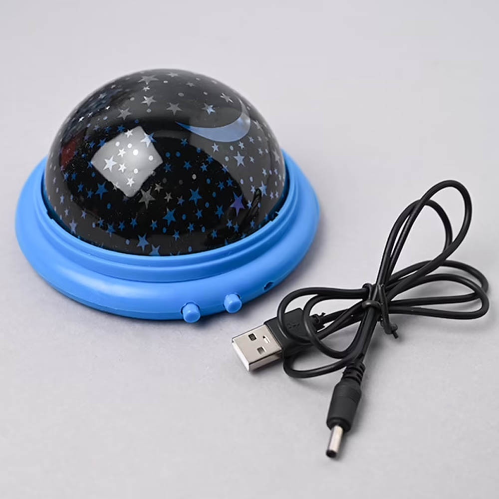 Lampu Tidur Proyektor STAR MASTER yang ada di malam hari Night Lamp Lampu LED Motif Bintang LP03 - Banyak Mode Warna Lampu