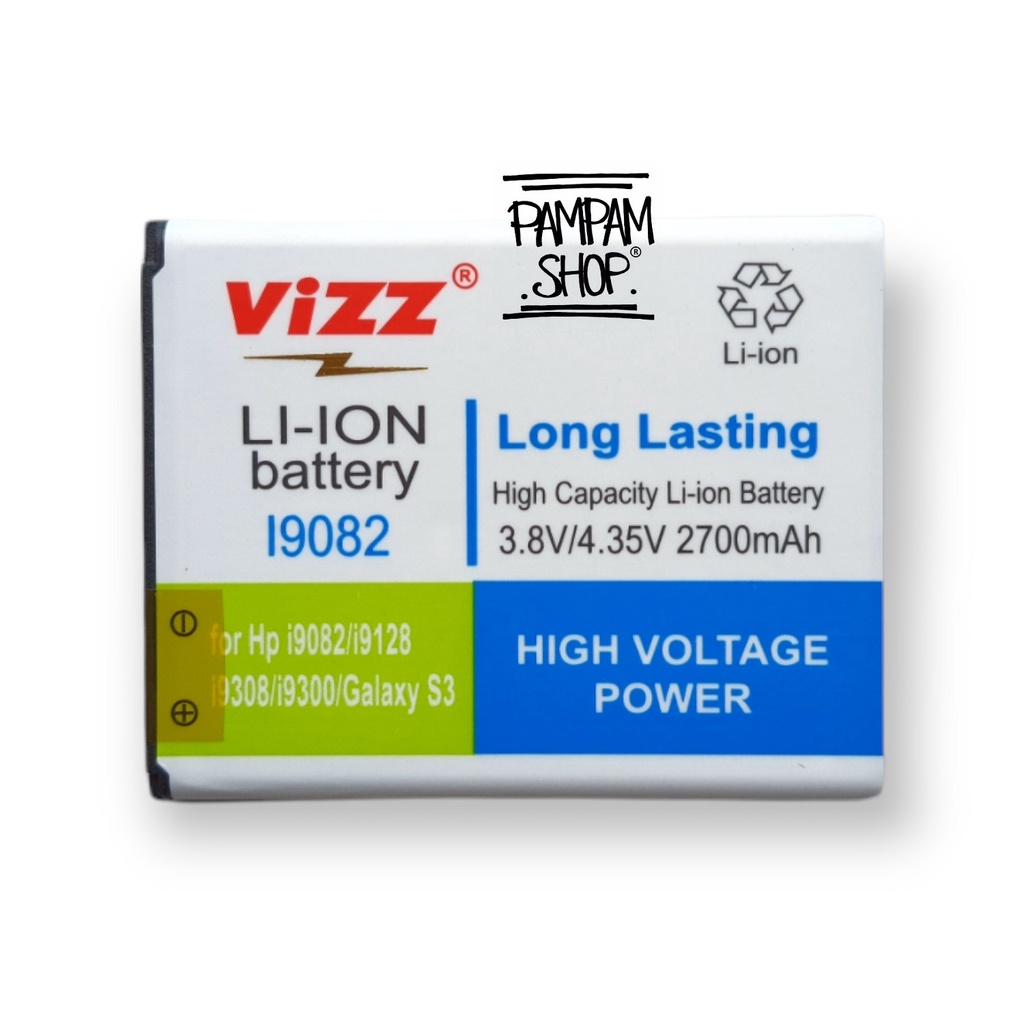 Baterai Vizz Double Power Original Samsung Galaxy Grand Neo I9060 Batre Batrai Battery Ori GT-I9060